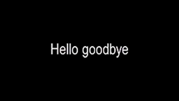 Hello goodbye Lyrics - Charli xcx