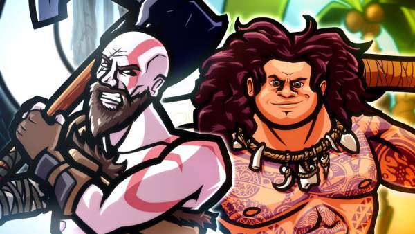 Kratos Vs. Maui Lyrics - Freshy Kanal