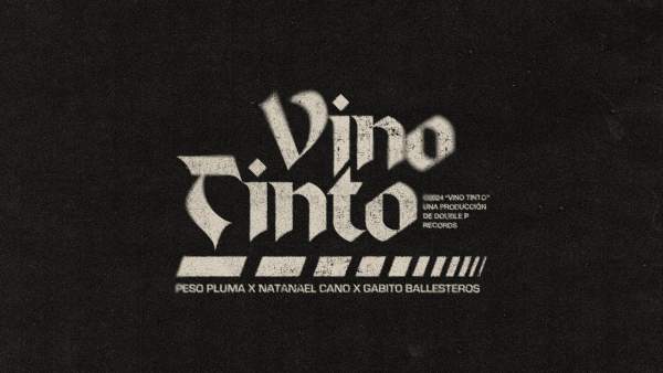 VINO TINTO LYRICS - PESO PLUMA