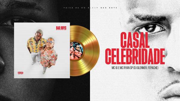 CASAL CELEBRIDADE LYRICS - MC IG, MC RYAN SP