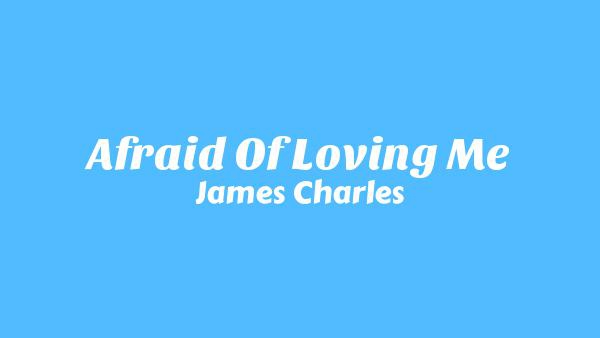 Afraid Of Loving Me Lyrics - James Charles