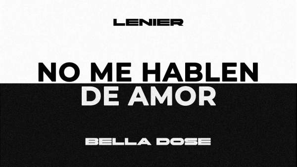 No Me Hablen De Amor Lyrics - Lenier