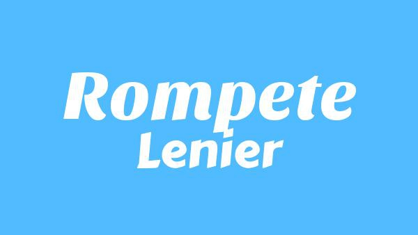 Rompete Lyrics - Lenier
