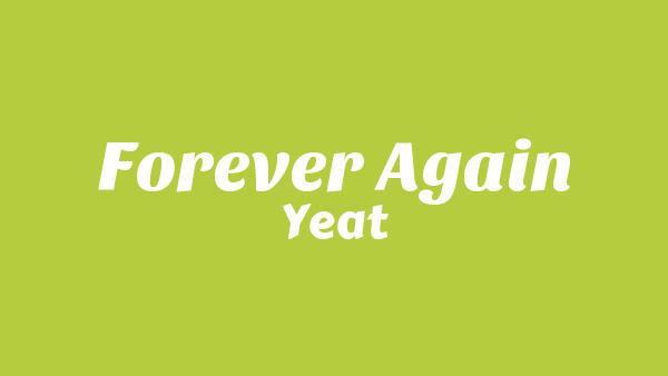 FOREVER AGAIN Lyrics - Yeat