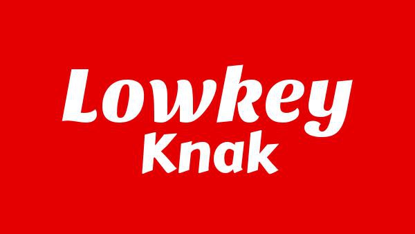LOWKEY Lyrics - Knak