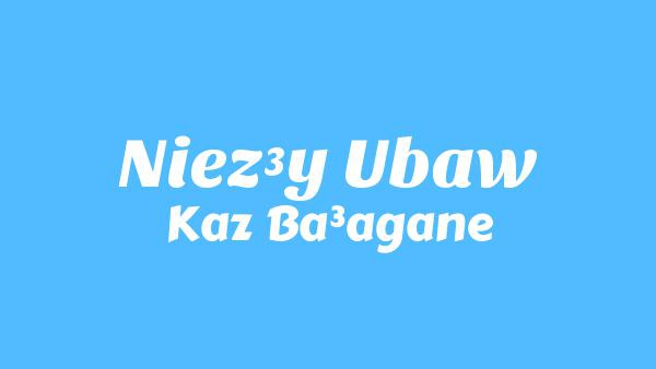 Niezły ubaw Lyrics - Kaz Bałagane