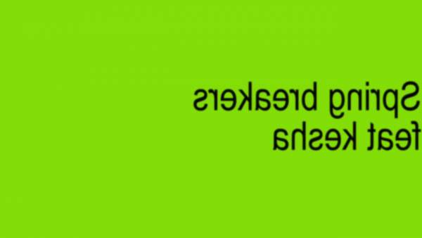Spring Breakers Featuring Kesha Lyrics - Charli XCX