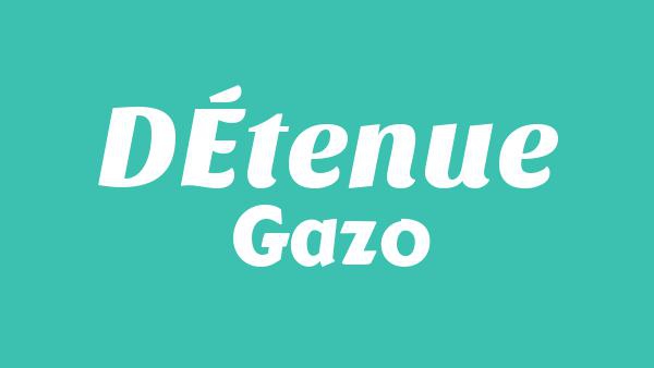 DÉTENUE Lyrics - Gazo