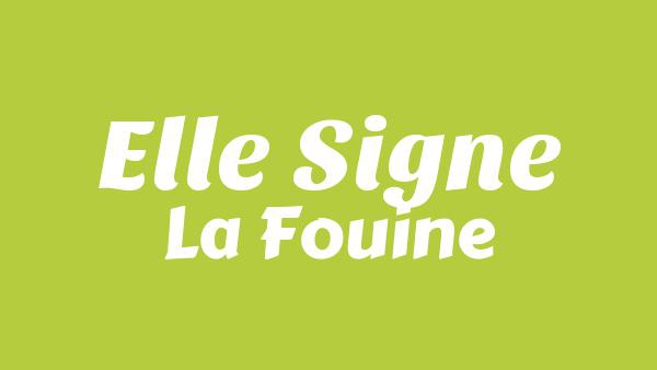 Elle signe Lyrics - La Fouine