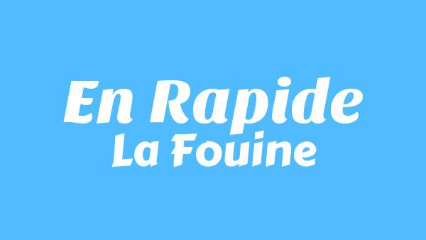 En Rapide Lyrics - La Fouine