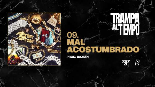 MAL ACOSTUMBRADO Lyrics - YSY A