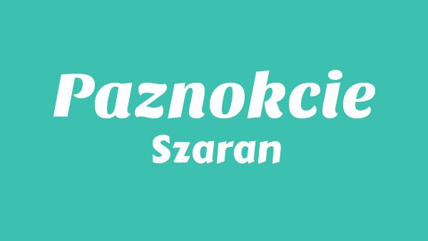 PAZNOKCIE Lyrics - Szaran