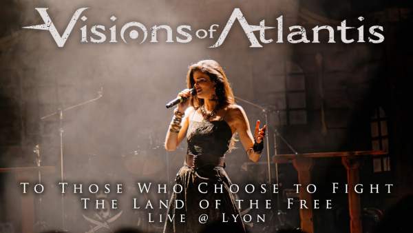The Land of the Free (Live at Lyon) Lyrics - Visions of Atlantis