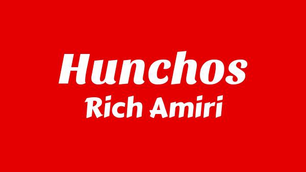 HUNCHOS Lyrics - Rich Amiri