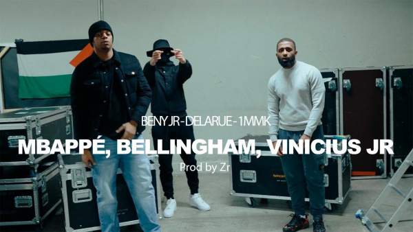Mbappé, Bellingham, Vinicius Jr Lyrics (English Translation) - Beny Jr Delarue 1MMK