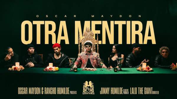 Otra Mentira Lyrics - Óscar Maydon