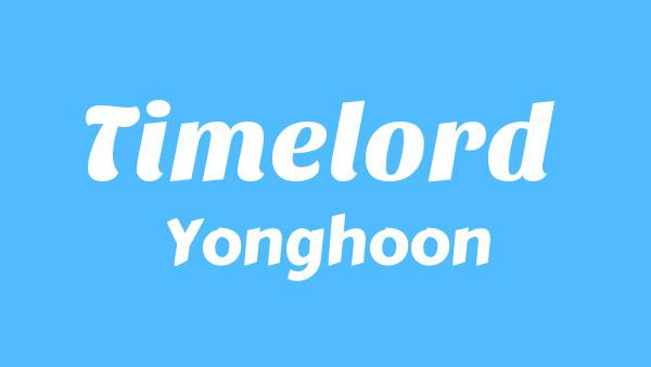 Timelord (이음선) Lyrics - Yonghoon