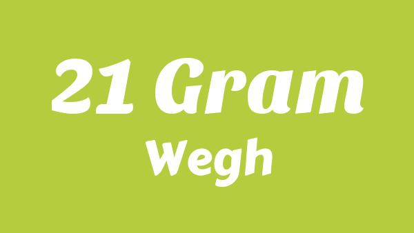 21 Gram Lyrics - Wegh