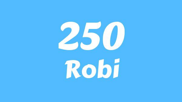 250 Lyrics - Robi
