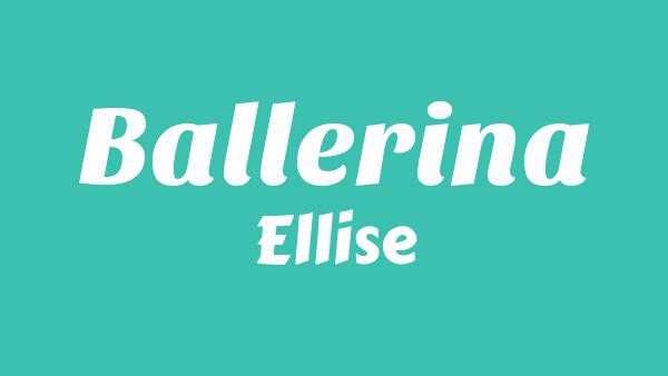 Ballerina Lyrics - Ellise