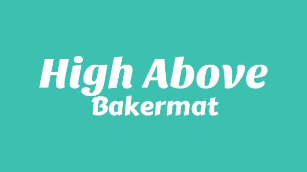 High Above Lyrics - Bakermat