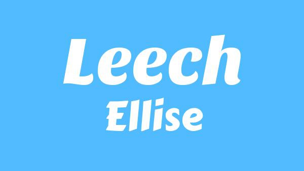 Leech Lyrics - Ellise