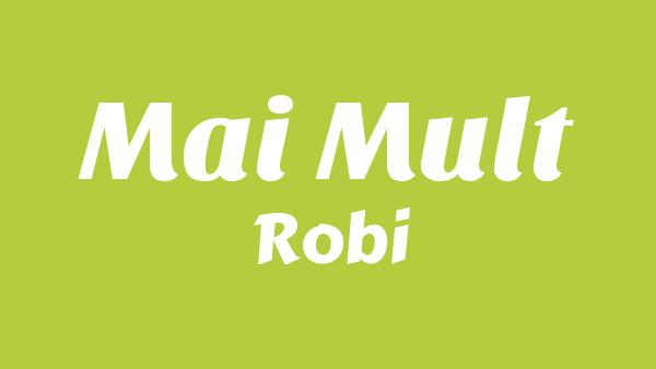MAI MULT Lyrics - Robi