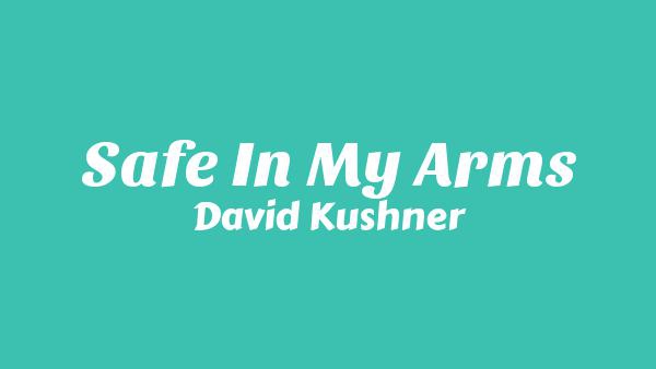 Safe in My Arms Lyrics - David Kushner