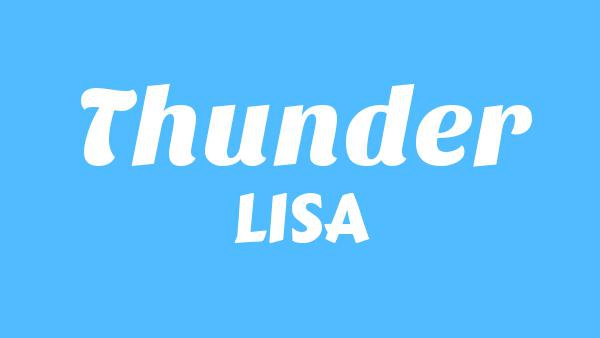 Thunder Lyrics - LISA