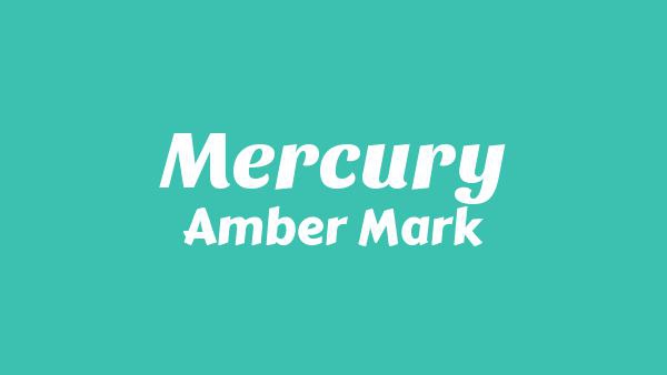 Mercury Lyrics - Amber Mark