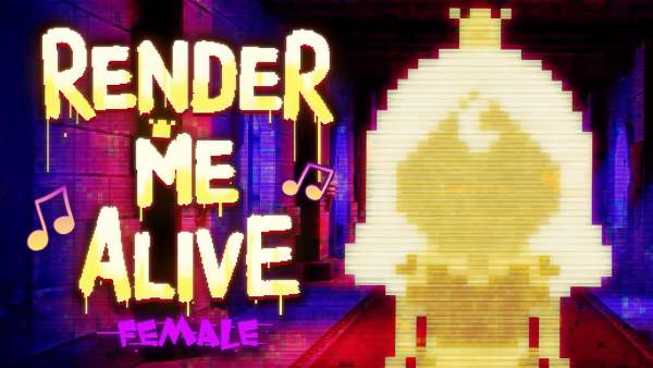 Render Me Alive (Female Version) Lyrics - TryHardNinja