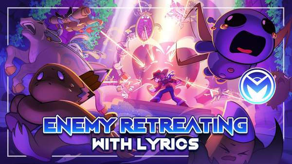 Undertale Yellow Musical Bytes - Enemy Retreating Lyrics - Man on the Internet