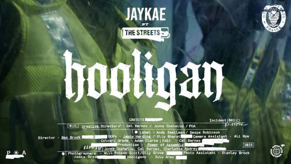 Hooligan Lyrics - Jaykae