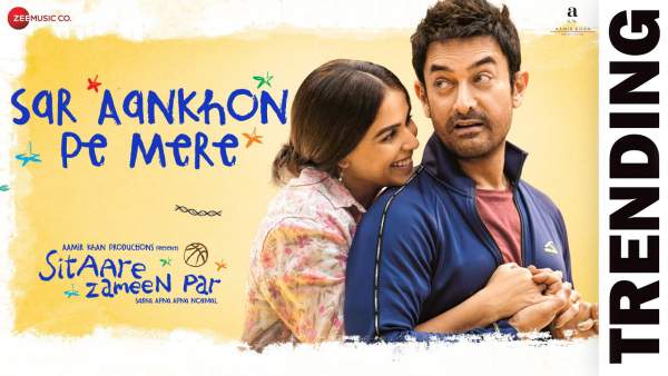 Sar Aankhon Pe Mere Lyrics - Arijit Singh | Sitaare Zameen Par
