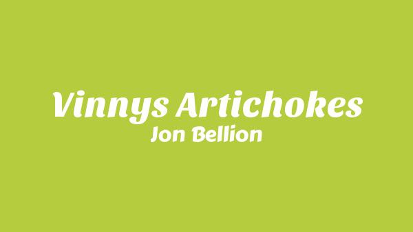 VINNY’S ARTICHOKES Lyrics - Jon Bellion