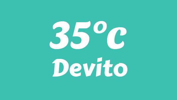 35°C Lyrics - Devito