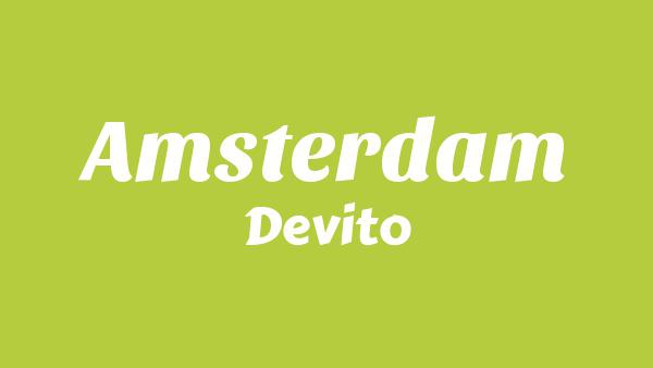 Amsterdam Lyrics - Devito