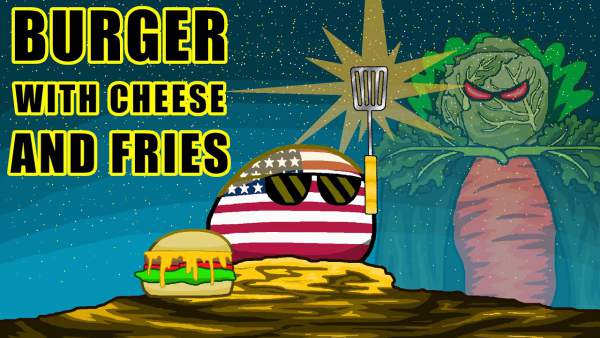 Burger With Cheese And Fries (The Burger Song) Lyrics - ChickenScuttleMonkey