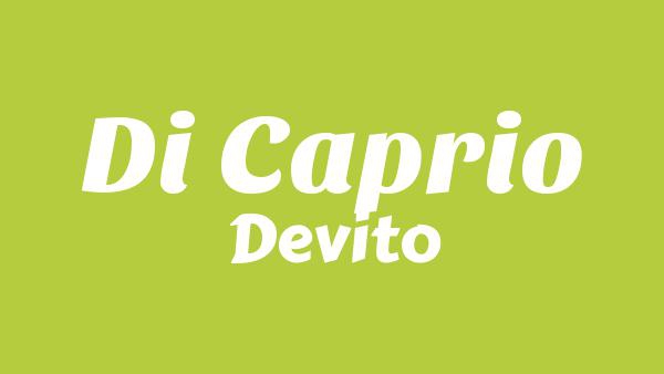 Di Caprio Lyrics - Devito