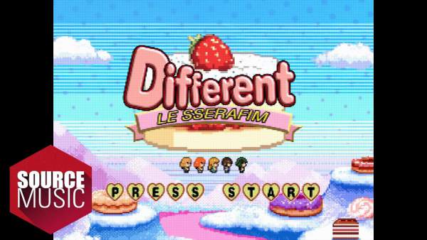 DIFFERENT (English ver.) Lyrics - LE SSERAFIM