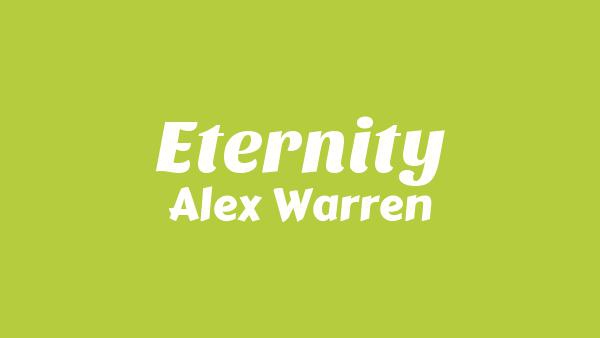 Eternity Lyrics - Alex Warren