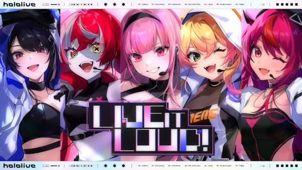 LIVE IT LOUD! Lyrics - Hololive English