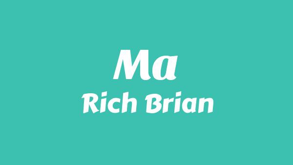 Ma Lyrics - Rich Brian