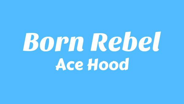 Born Rebel Lyrics - Ace Hood