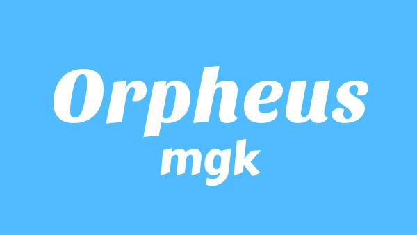 Orpheus Lyrics - mgk
