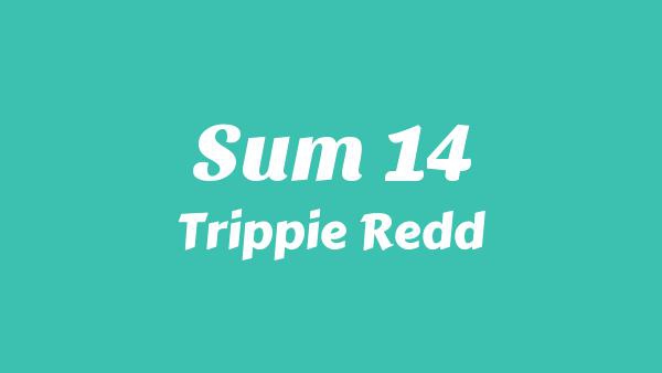 Sum 14 Lyrics - Trippie Redd