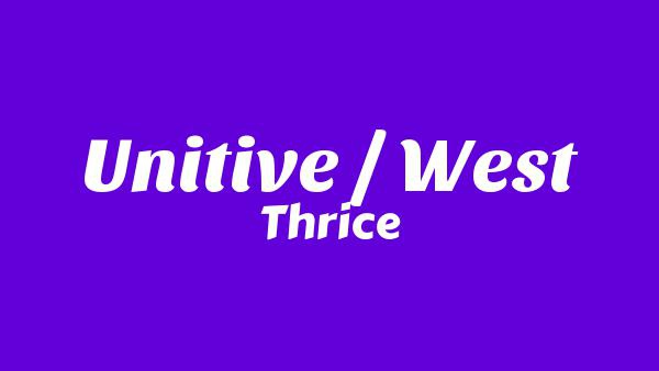 Unitive / West Lyrics - Thrice