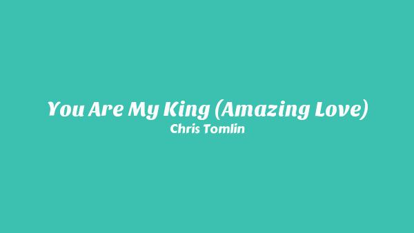 You Are My King (Amazing Love) Lyrics - Chris Tomlin