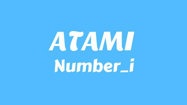 ATAMI Lyrics - Number_i