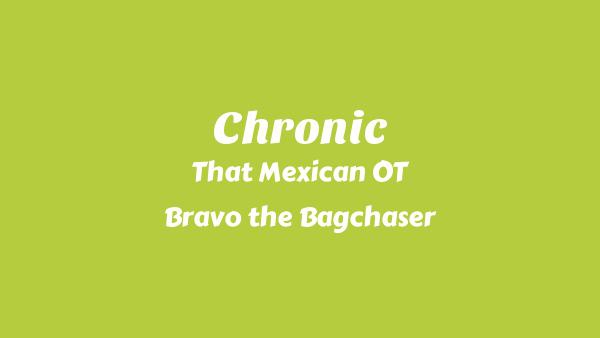 Chronic Lyrics - That Mexican OT, Bravo the Bagchaser